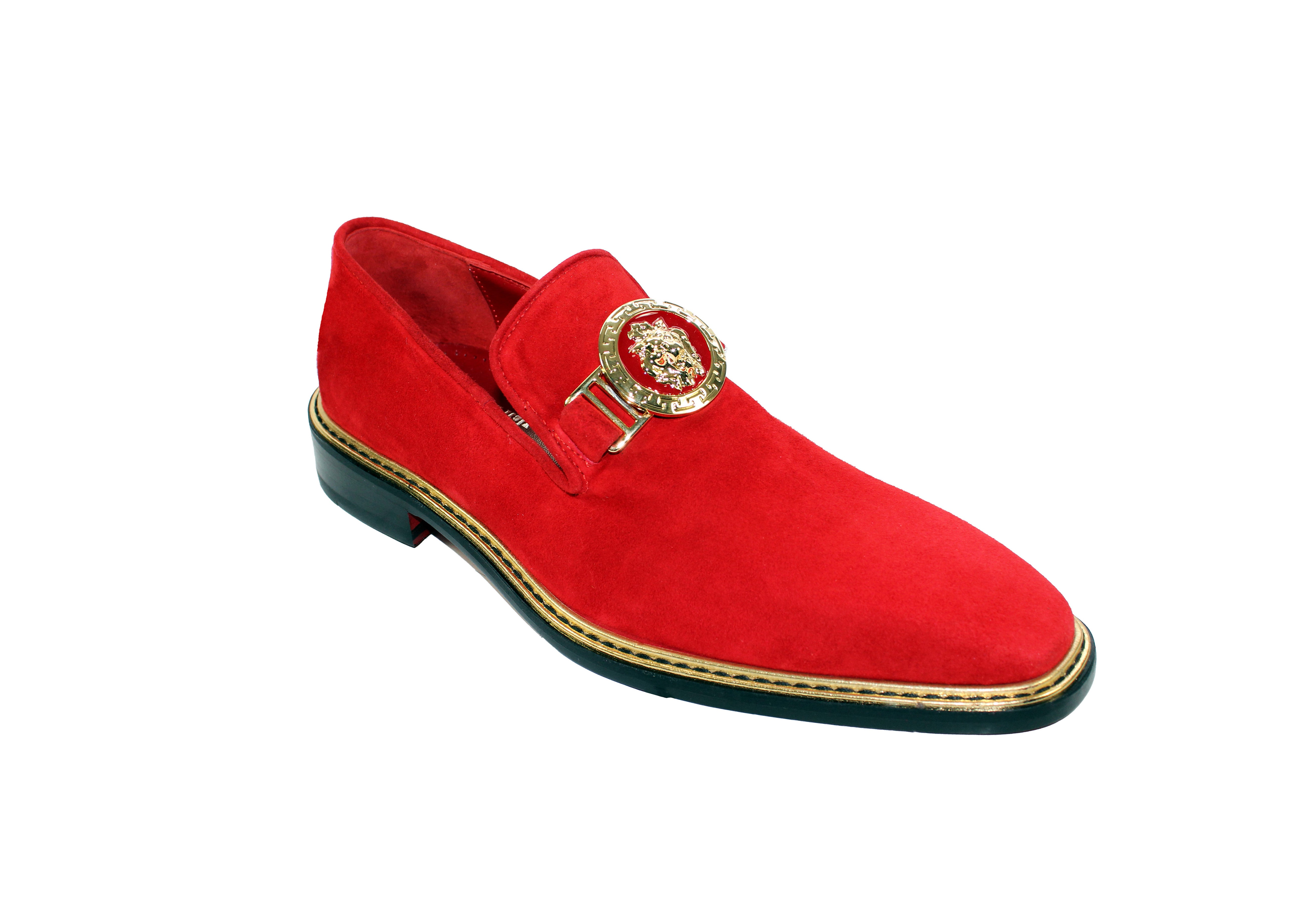 Emilio Franco Couture "EF102" Red Shoes