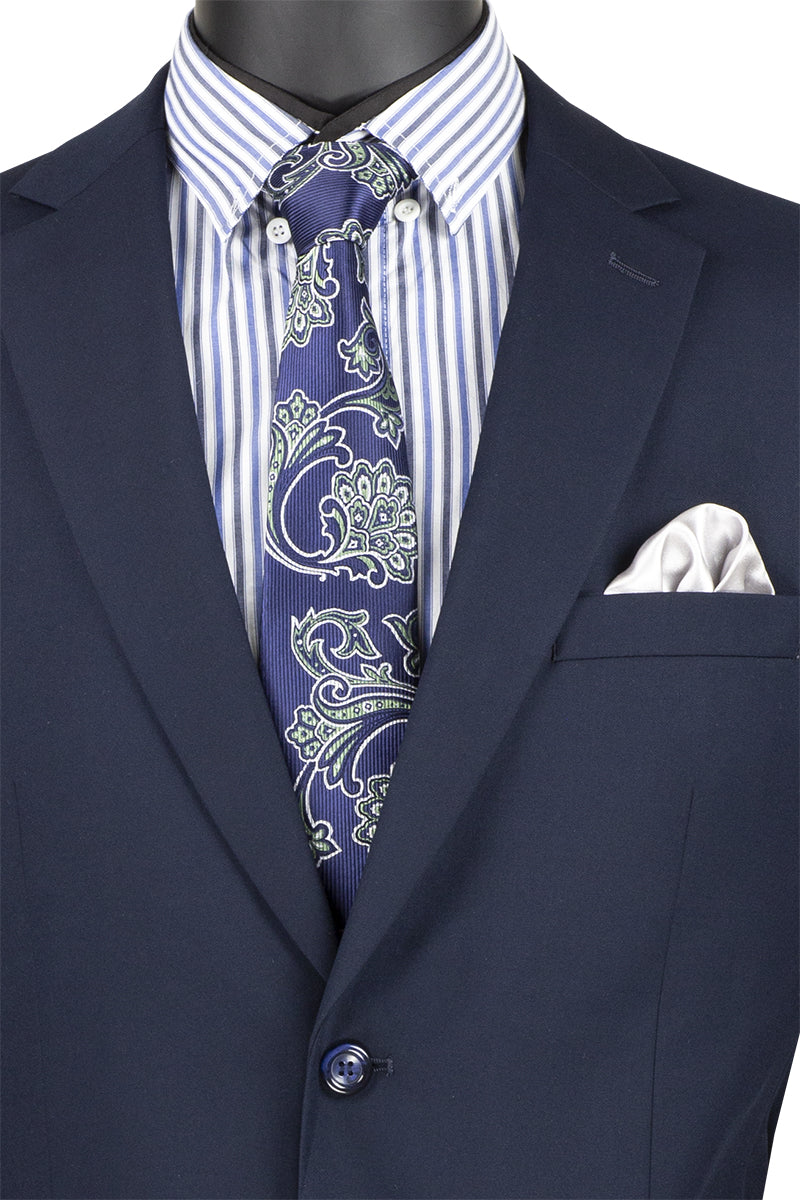 Vinci Regular Fit Suits – Unique Design Menswear
