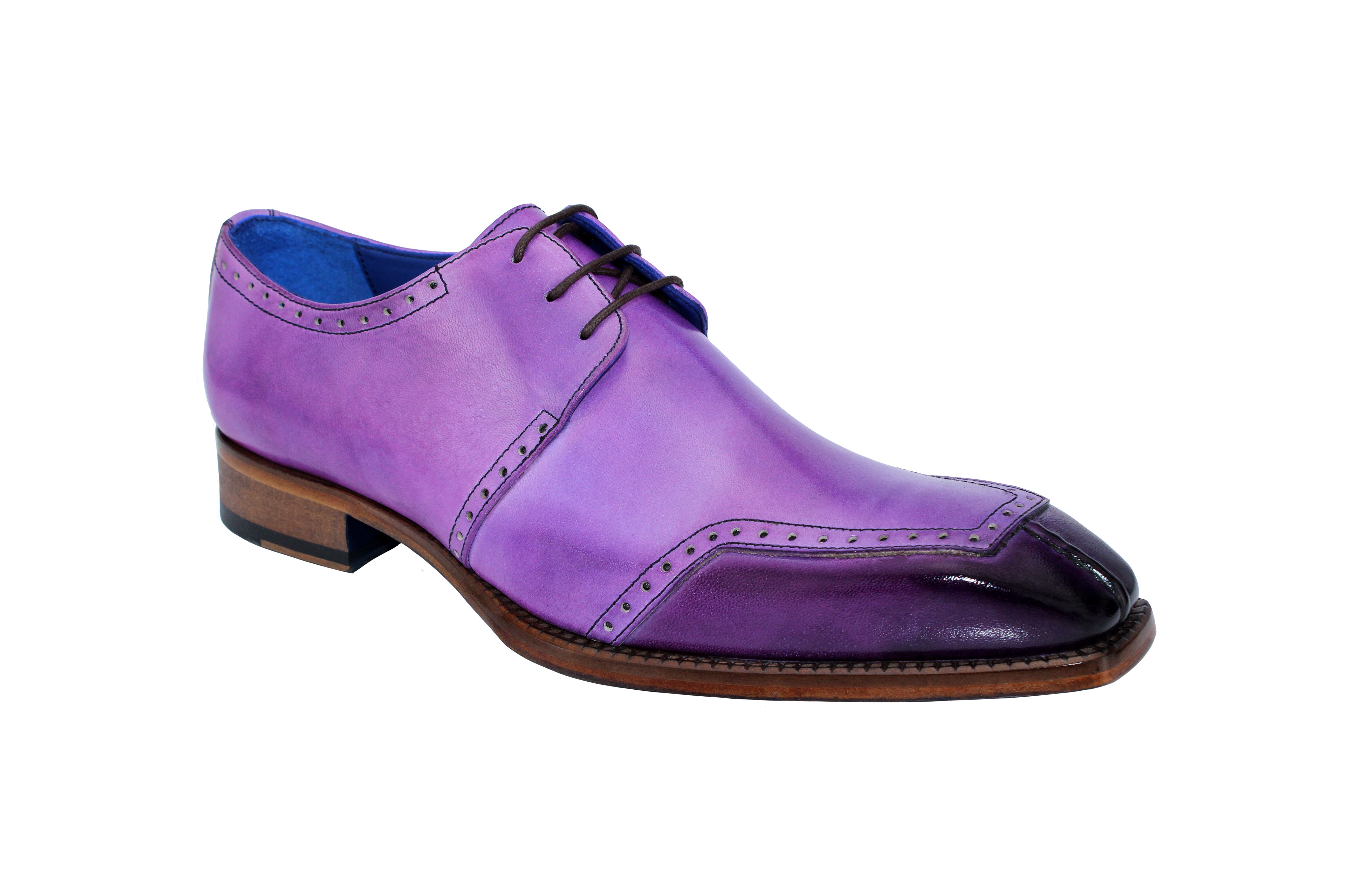 Emilio Franco "Italo" Purple/Lavender Shoes