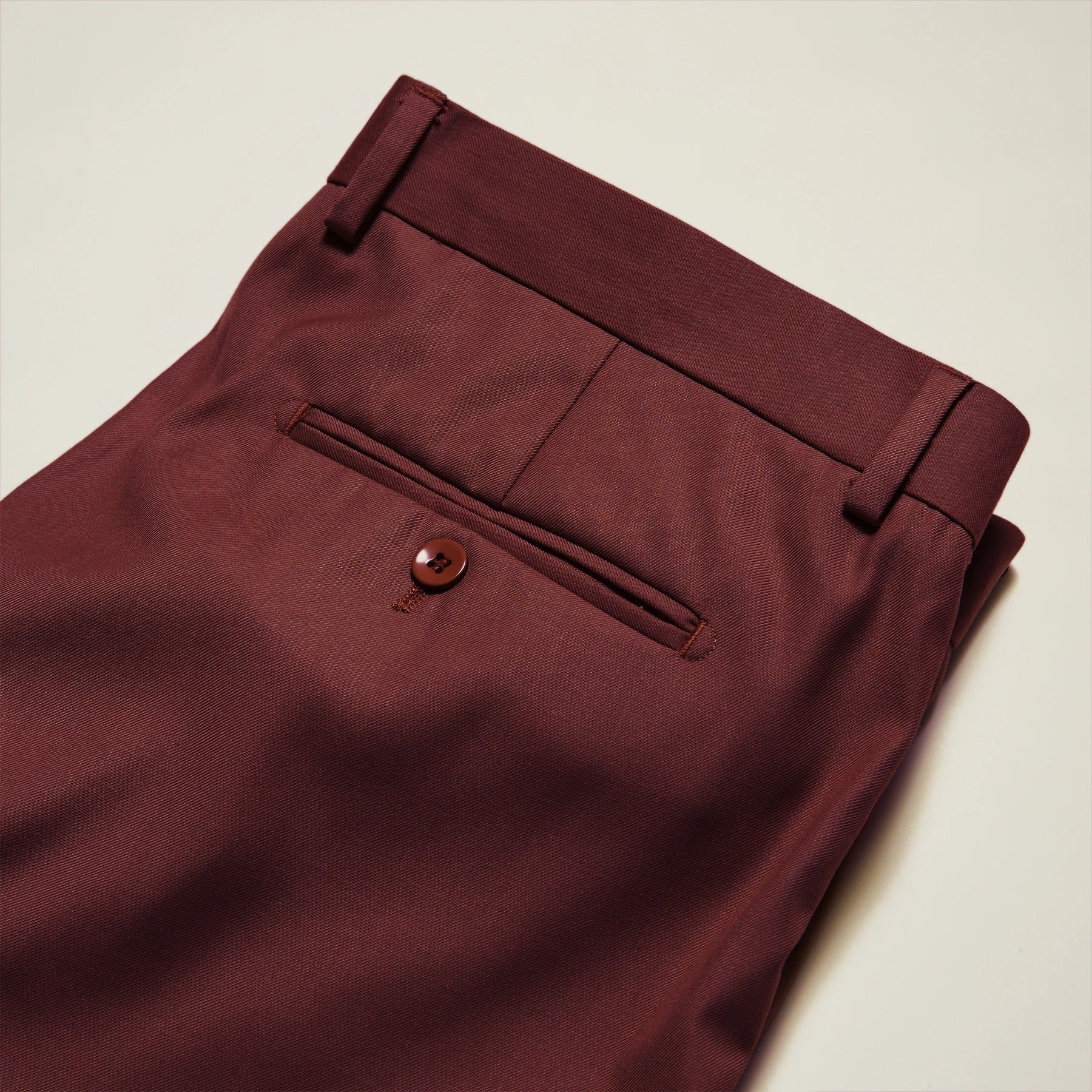 Inserch Premium Wool Flat Front Pants P3118-31 Burgundy
