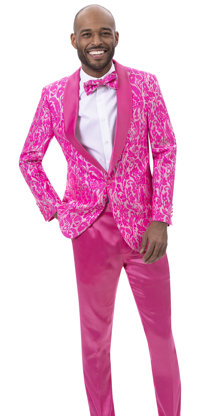 EJ Samuel Pink Suit JP114