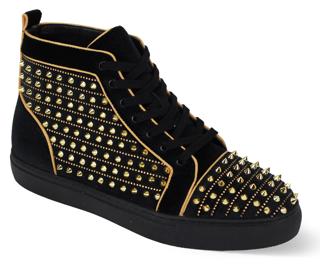 After Midnight Exclusive Junior Black/Gold Sneakers