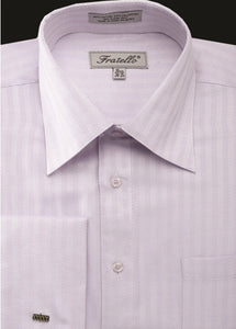 Fratello French Cuff Dress Shirt FRV4906P2 Lilac