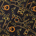 Inserch Chain Print Logo Shirt LS278-01 Black