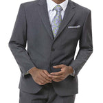 EJ Samuel Light Gray Ultra Slim Fit Suit M18018