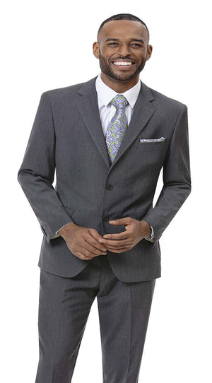 EJ Samuel Light Gray Ultra Slim Fit Suit M18018