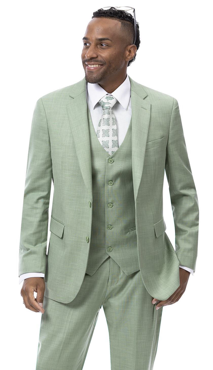 EJ Samuel Moss Modern Fit Suit M18022