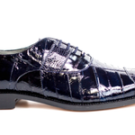 Belvedere - Mare, Genuine Ostrich and Eel Dress Shoe - Navy - 2P7 - IN STORE