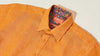 Inserch Premium Linen Yarn Dye Short Sleeve Shirts SS717-191 Sunburst