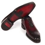 Paul Parkman Goodyear Welted Punched Oxfords Bordeaux - 7614-BRD