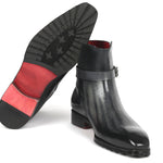 Paul Parkman Men's Gray Patina Jodhpur Boots - 955GRY57
