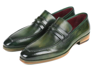 Paul Parkman Loafer Shoes Green - 068-GRN