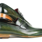 Paul Parkman Loafer Shoes Green - 068-GRN