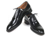 Paul Parkman Goodyear Welted Wingtip Oxfords Black Polished Leather - 181BLK55