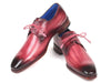 Paul Parkman Pink & Purple Hand-Painted Derby Shoes - 326-PNP