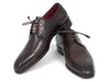 Paul Parkman Brown Medallion Toe Derby Shoes - 6584-BRW