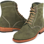 Paul Parkman Men's Boots Green Nubuck - 824NGR33