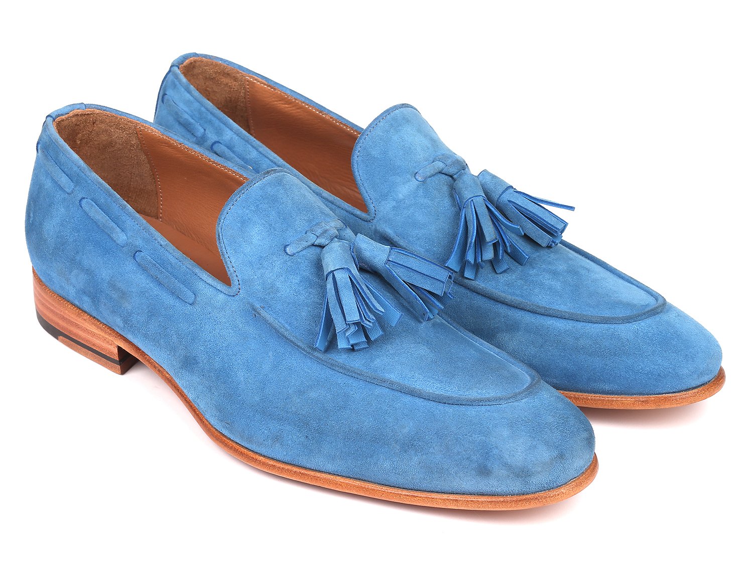 Foragt nød Vil Paul Parkman Tassel Loafers Blue Suede - BLU32FG – Unique Design Menswear