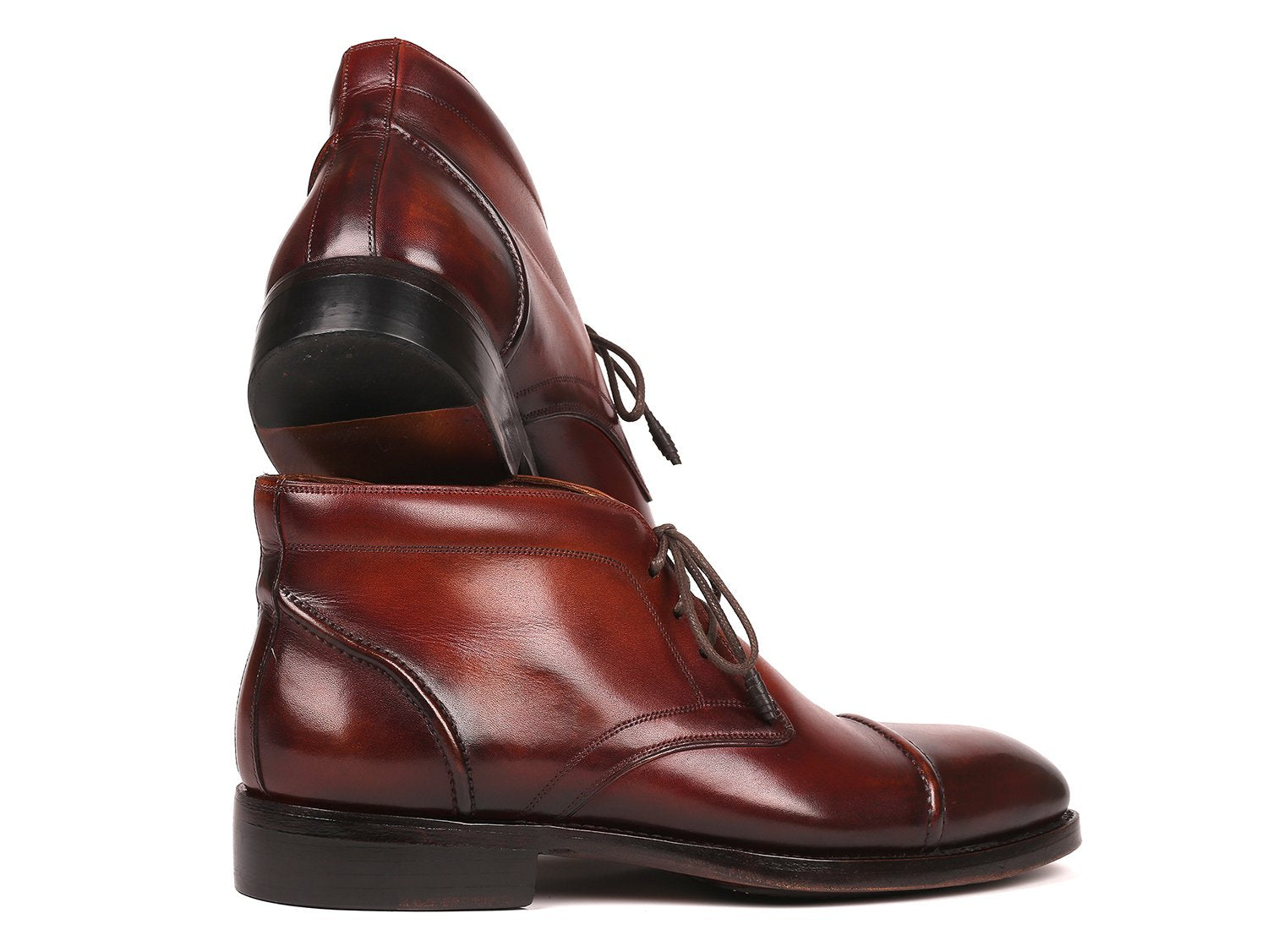 Cap toe fashion chukka boot