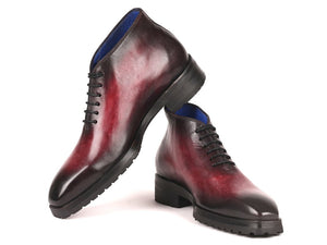 Paul Parkman Ankle Boots Bordeaux Burnished - 791BRD13