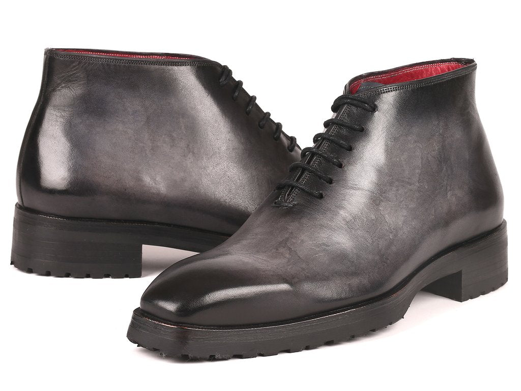 Paul Parkman Ankle Boots Gray Burnished - 791GRY14