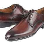 Paul Parkman Antique Brown Derby Shoes - 696AT51