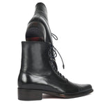 Paul Parkman Goodyear Welted Boots Black Leather - CW477-BLK