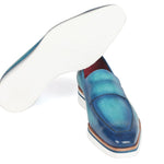 Paul Parkman Smart Casual Loafers Blue - 183-BLU-TRQ
