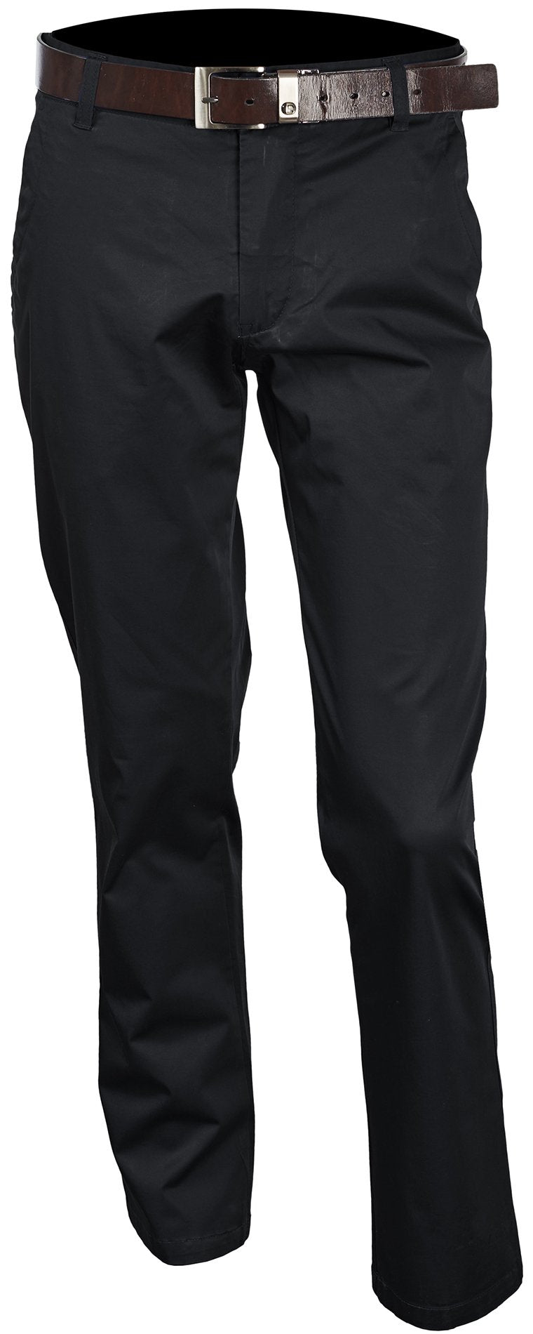 Inserch Brushed Cotton Chinos P021-01 Black
