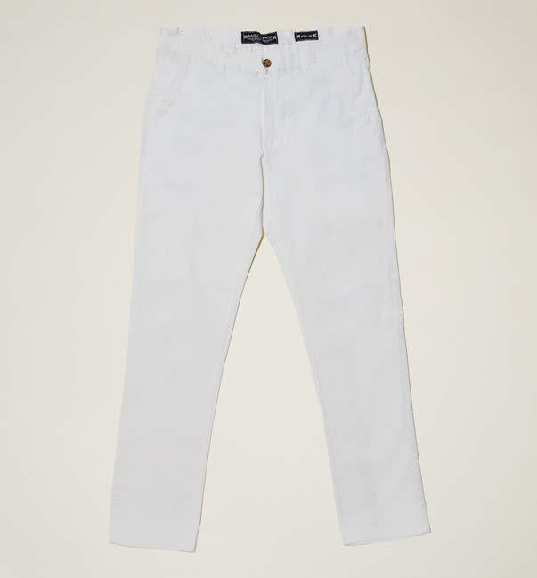 Inserch Cotton Stretch Chino Pant P021-02 White