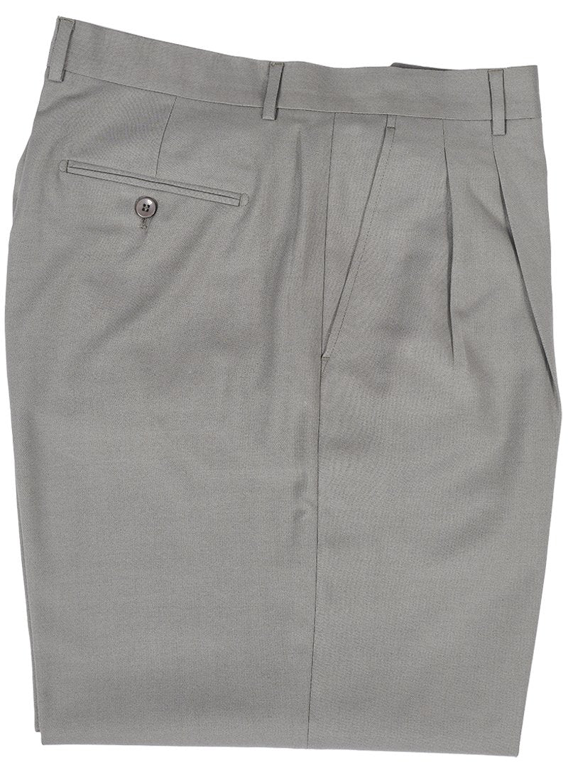 Inserch Solid Two-Pleat T/R Pants P1199-33 Gray