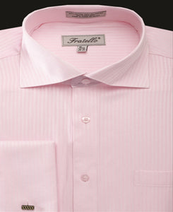 Fratello French Cuff Dress Shirt FRV4906P2 Pink
