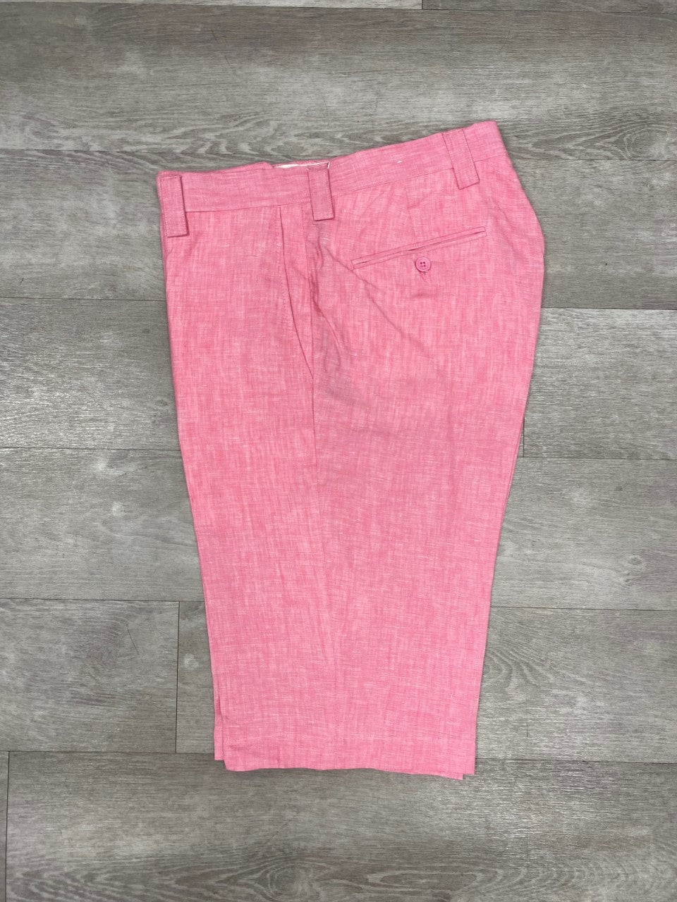 Inserch Premium Linen Flat Front Shorts Pink P21116/P21110