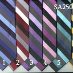 Striped Tie & Handkerchief Set (SA250)