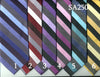Striped Tie & Handkerchief Set (SA250)