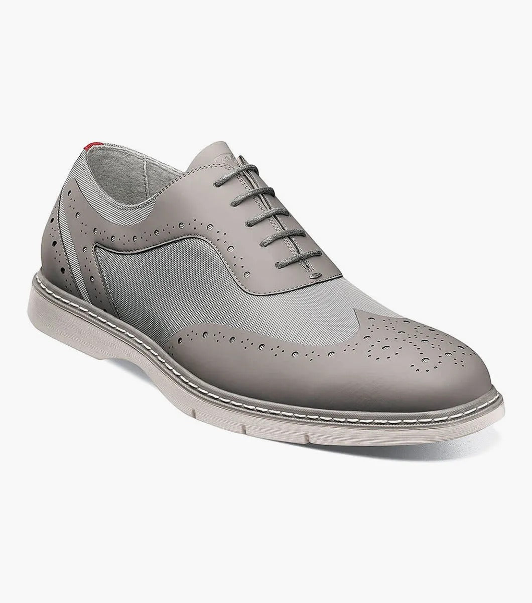 Stacy Adams - SUMMIT Wingtip Lace Up - Gray - 25434-020