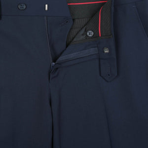 RENOIR Navy Blue 2-Piece Slim Fit Single Breasted Notch Lapel Suit 201-19