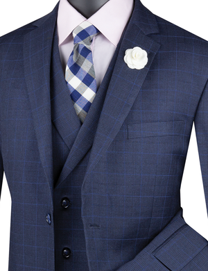 Louis Vuitton // Navy & Black Wool Two Piece Suit – VSP Consignment