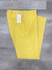 Inserch Premium Linen Flat Front Pants P3116 Yellow