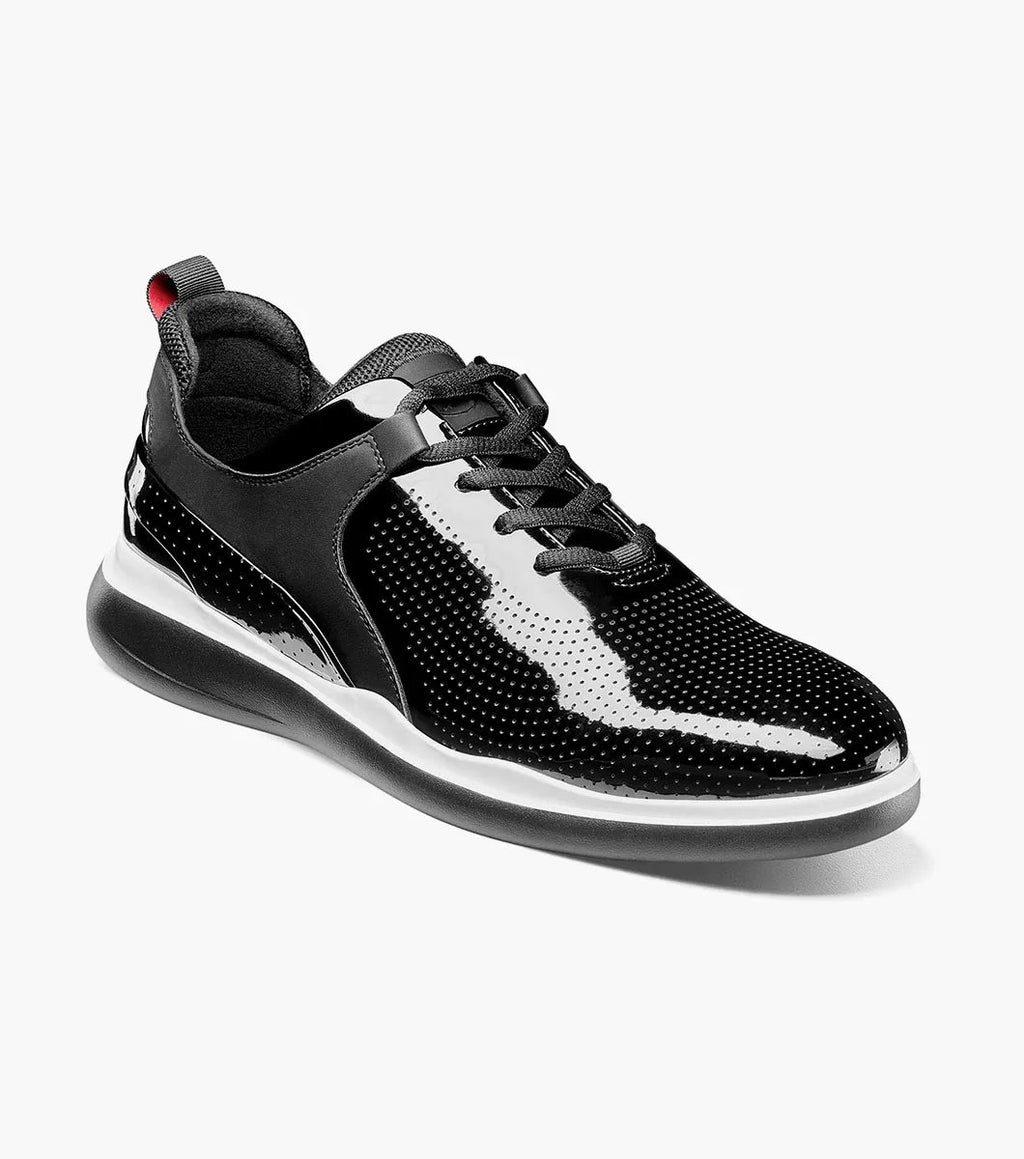 Stacy Adams - MAXIMO U-Bal Plain Toe Sneaker - Black Patent - 25559-004