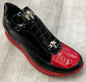 Mauri 8900/2 Black/Red Patent Leather