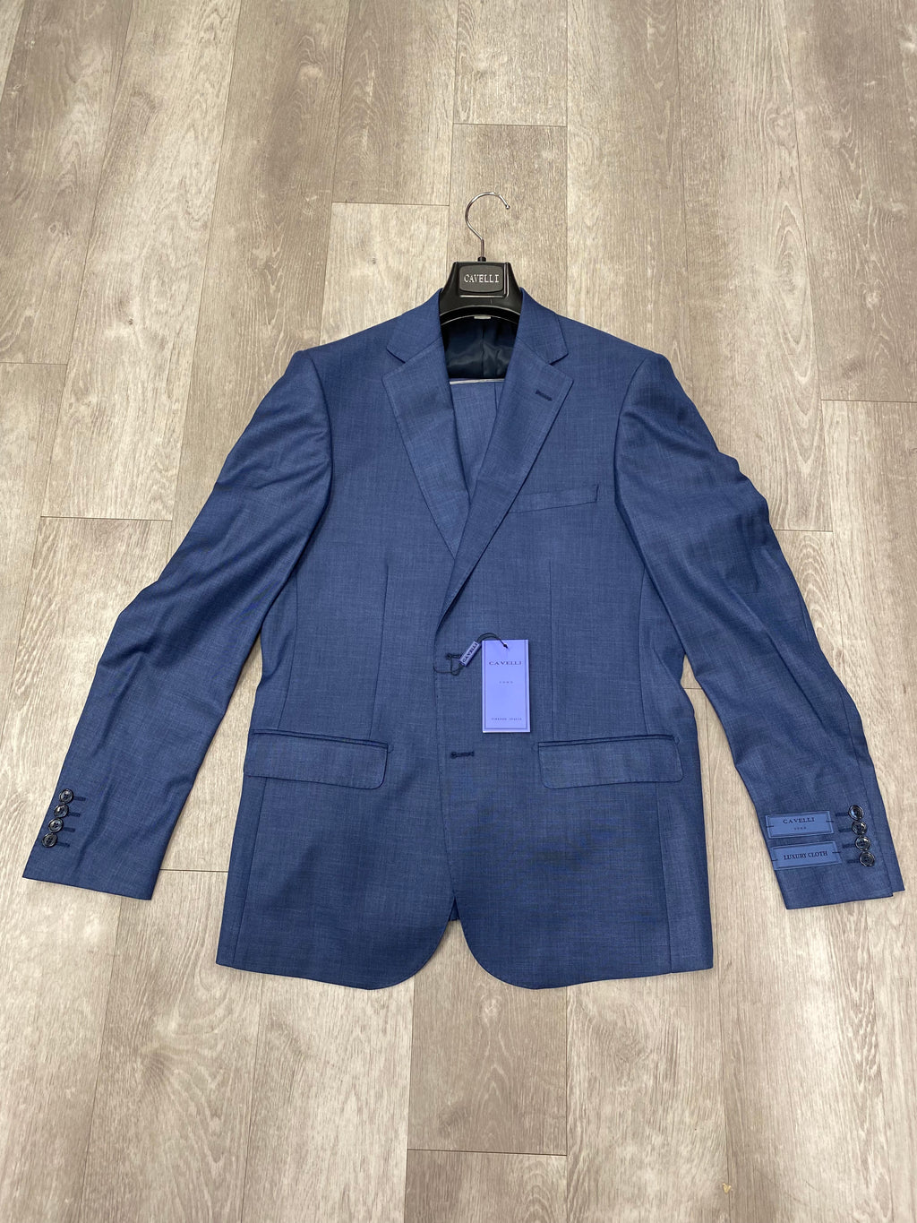 Cavelli Uomo Porto Slim Fit Suit 1986/2 Blue